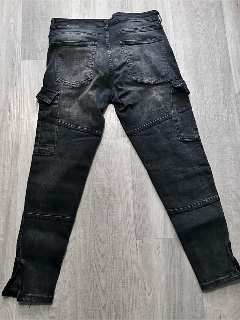 ZARA MENS CARGO JEANS - Picture 2 of 6